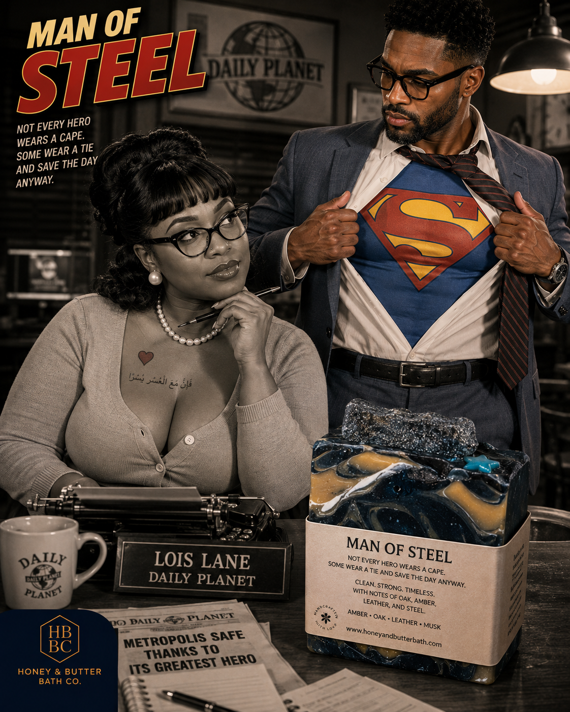 Man of Steel | Handcrafted Artisanal Soap