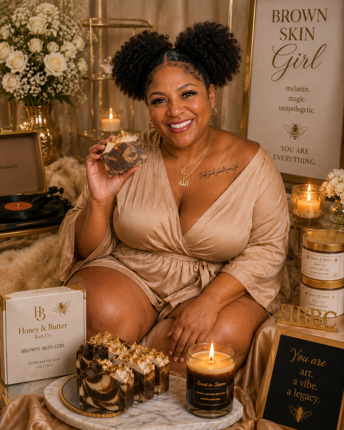Brown Skin Girl | Handcrafted Artisan Soap