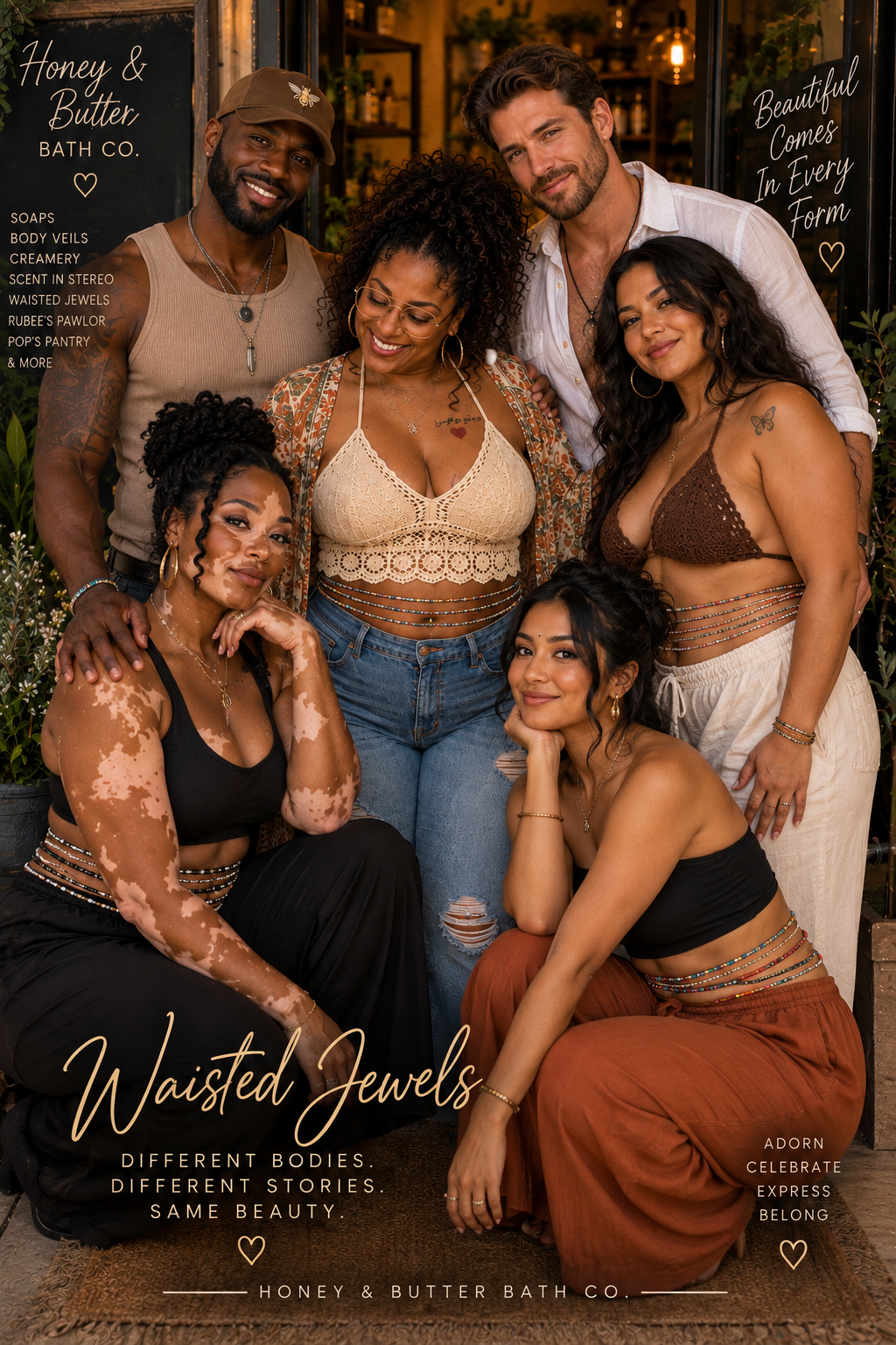 Waisted Jewels- Waist Beads for EVERY Body