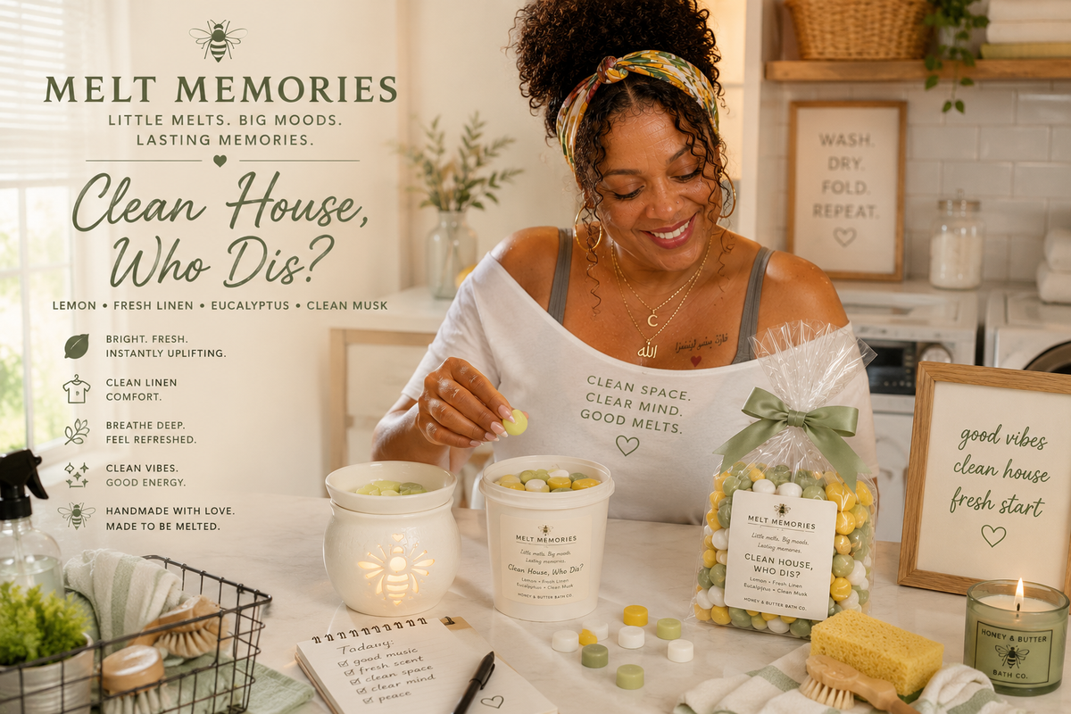 Melt Memories | Clean House, Who Dis?  You cleaned it. Now make it smell like you cleaned it.