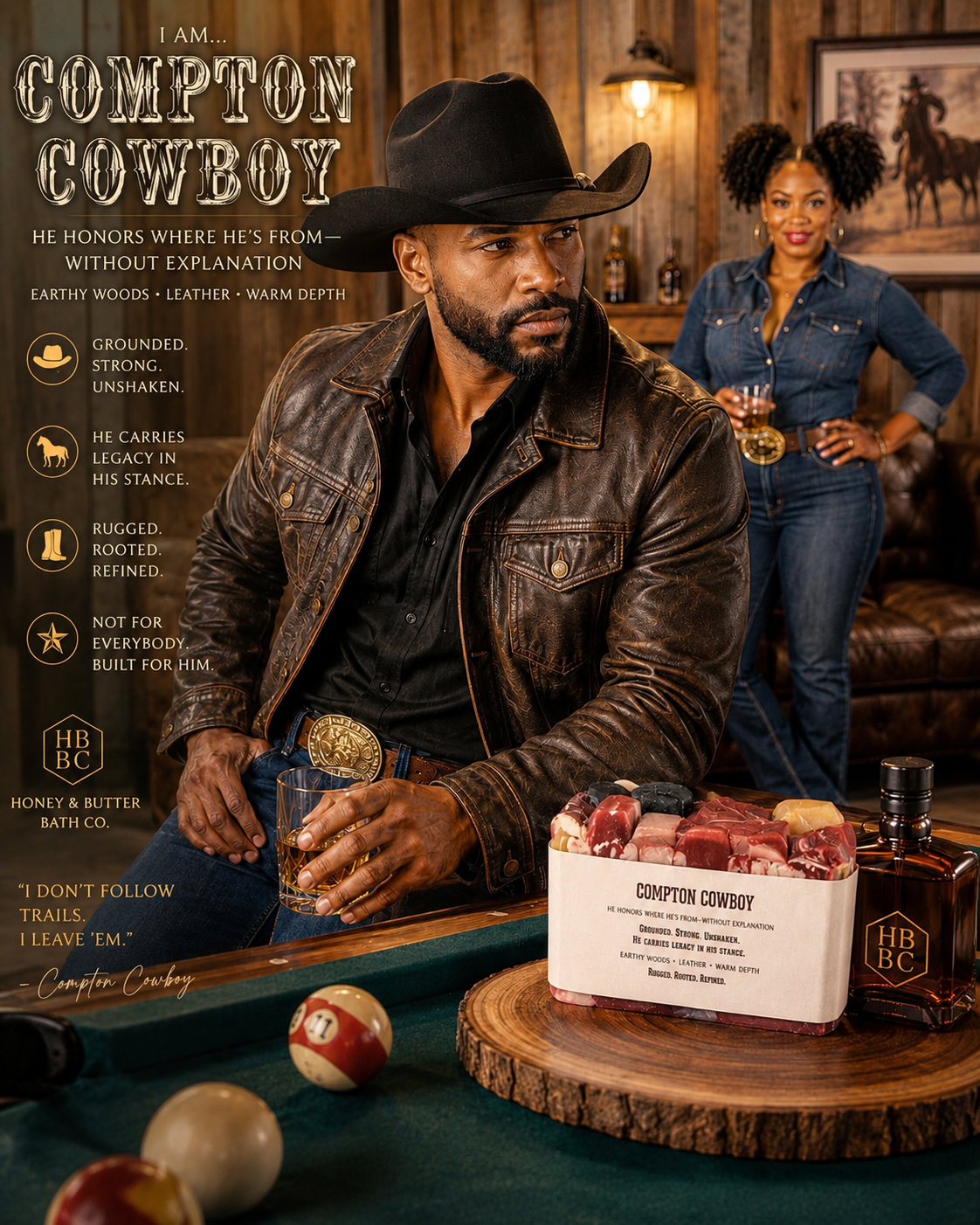 Compton Cowboy | Handcrafted Artisan Soap