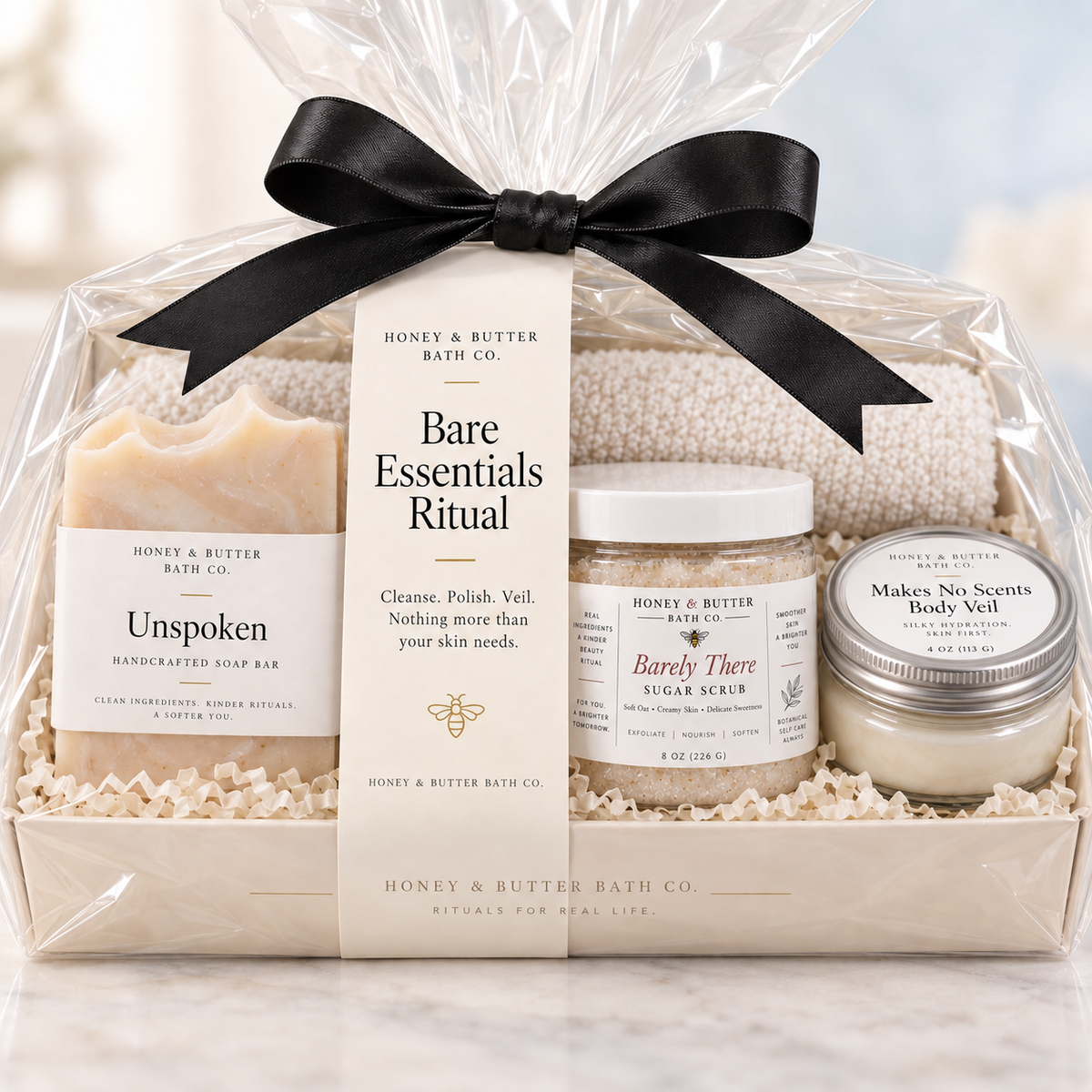 BARE ESSENTIALS RITUAL | Simple. Soft. Skin-first. 🤍