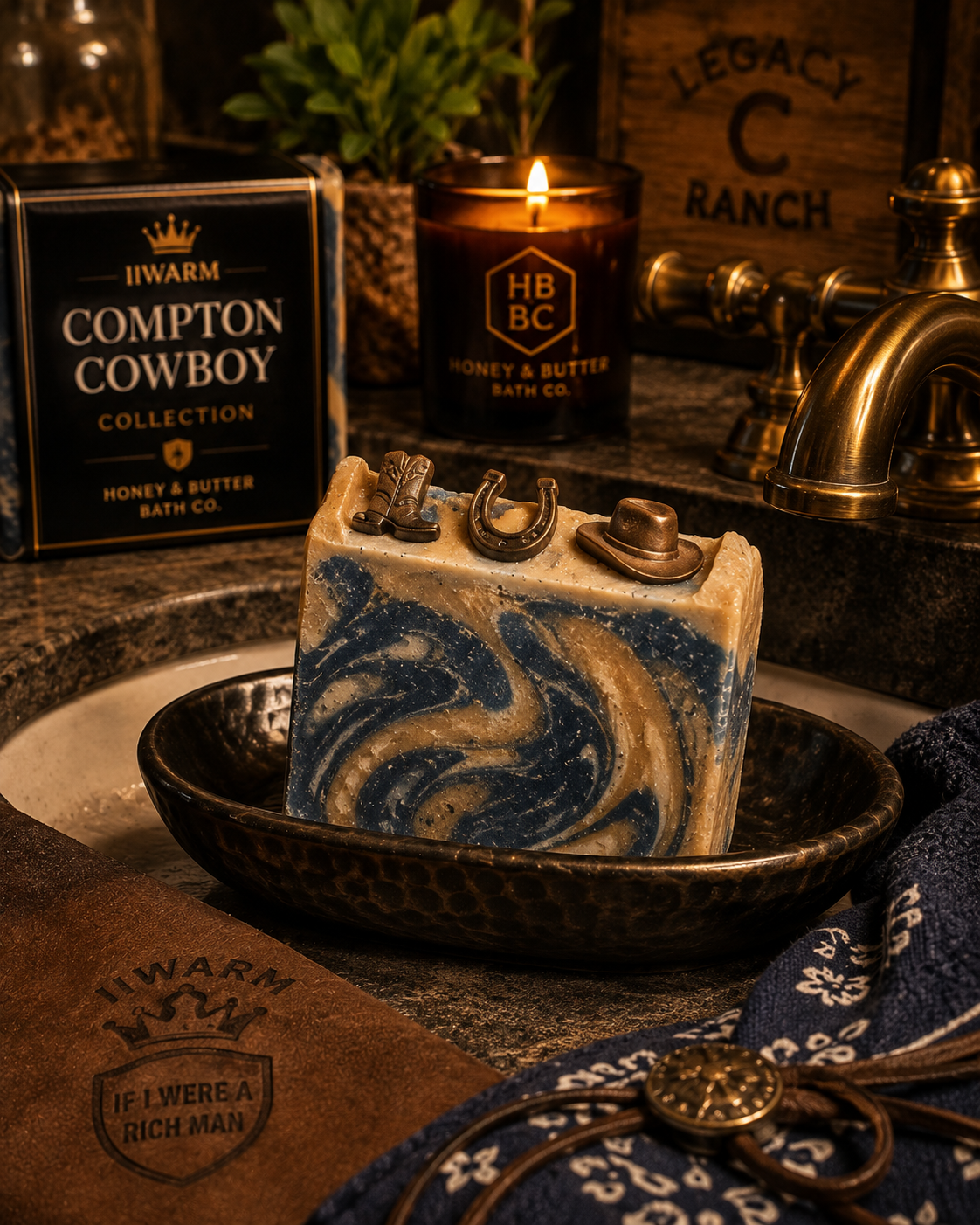 Compton Cowboy | Handcrafted Artisan Soap