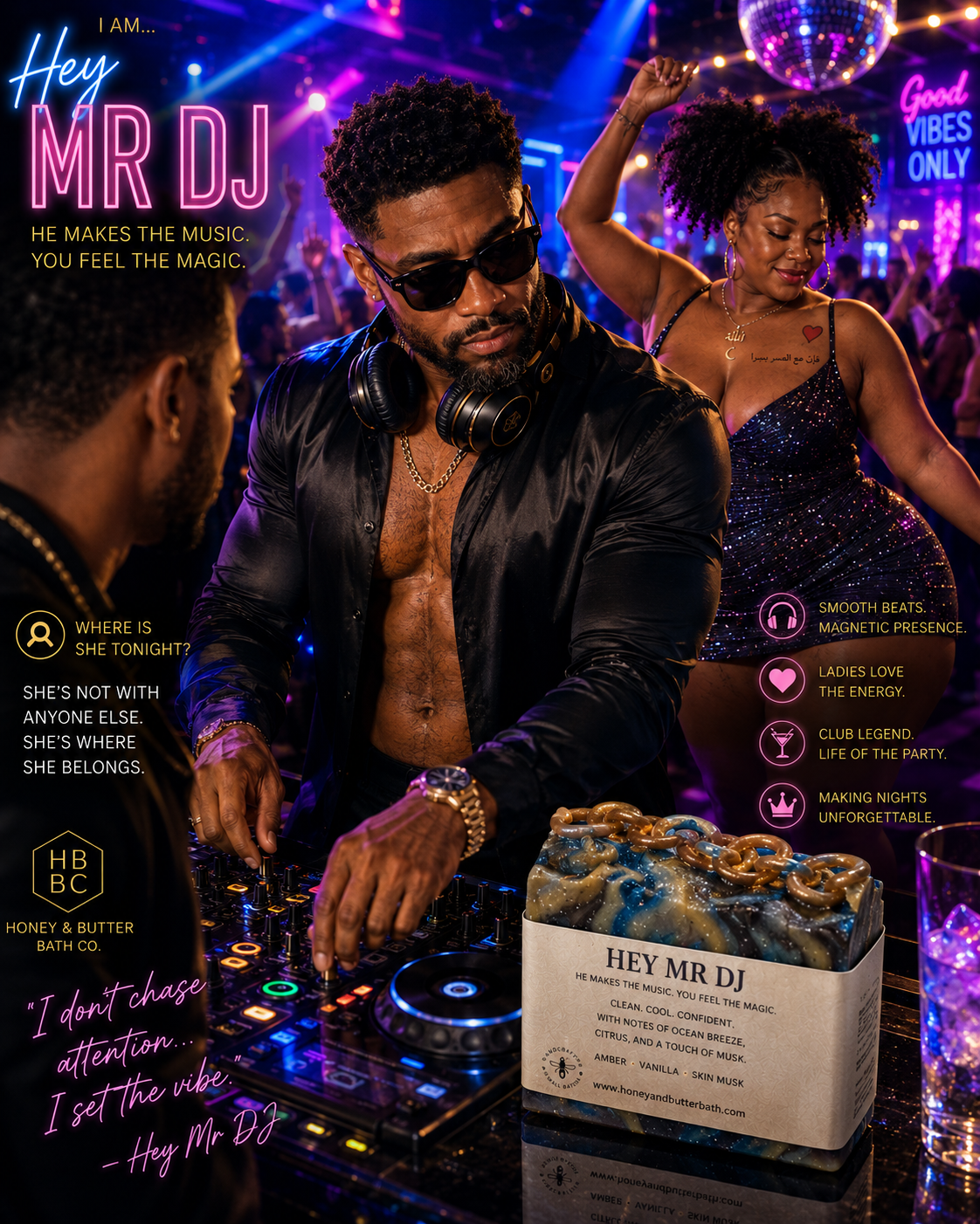 Hey Mr. DJ | Handcrafted Artisan Soap