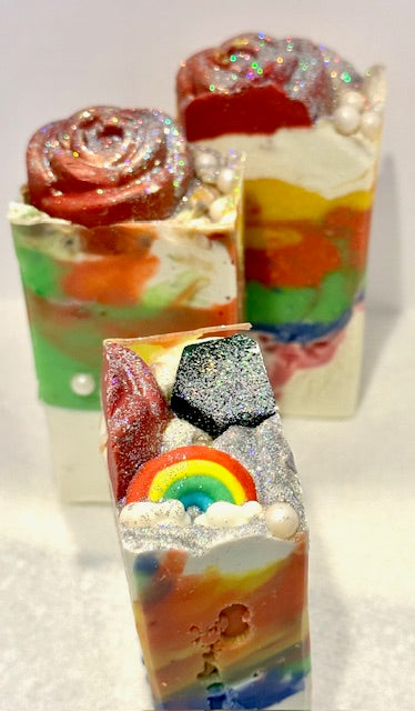 Somewhere Over The Rainbow - Hand Crafted Soap