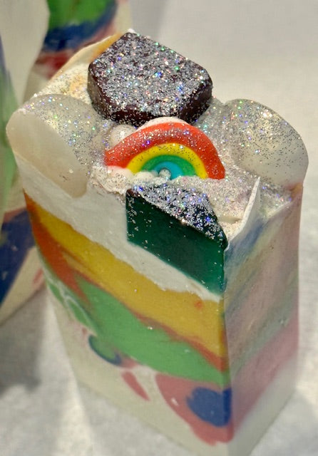 Somewhere Over The Rainbow - Hand Crafted Soap