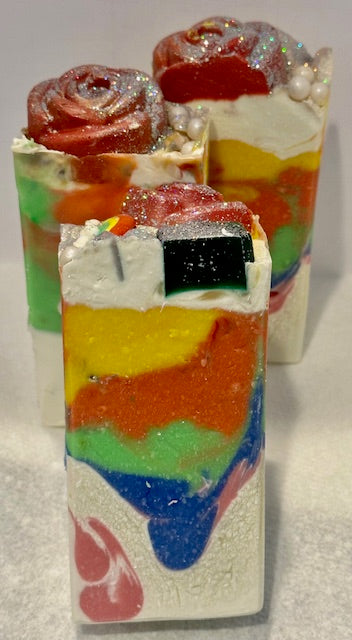 Somewhere Over The Rainbow - Hand Crafted Soap