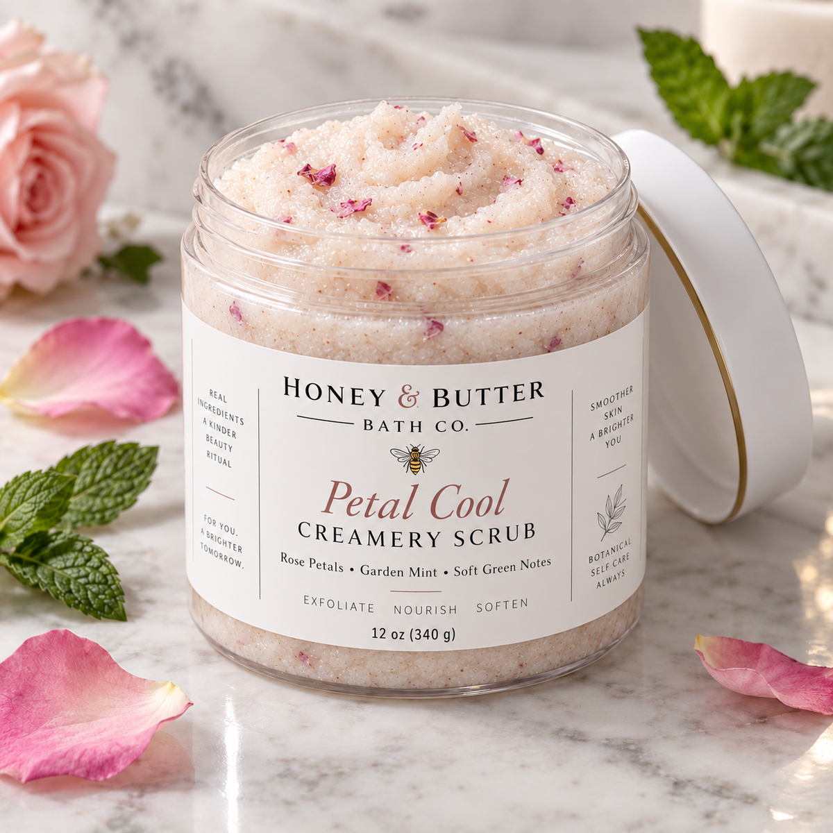 Petal Cool Sugar Scrub