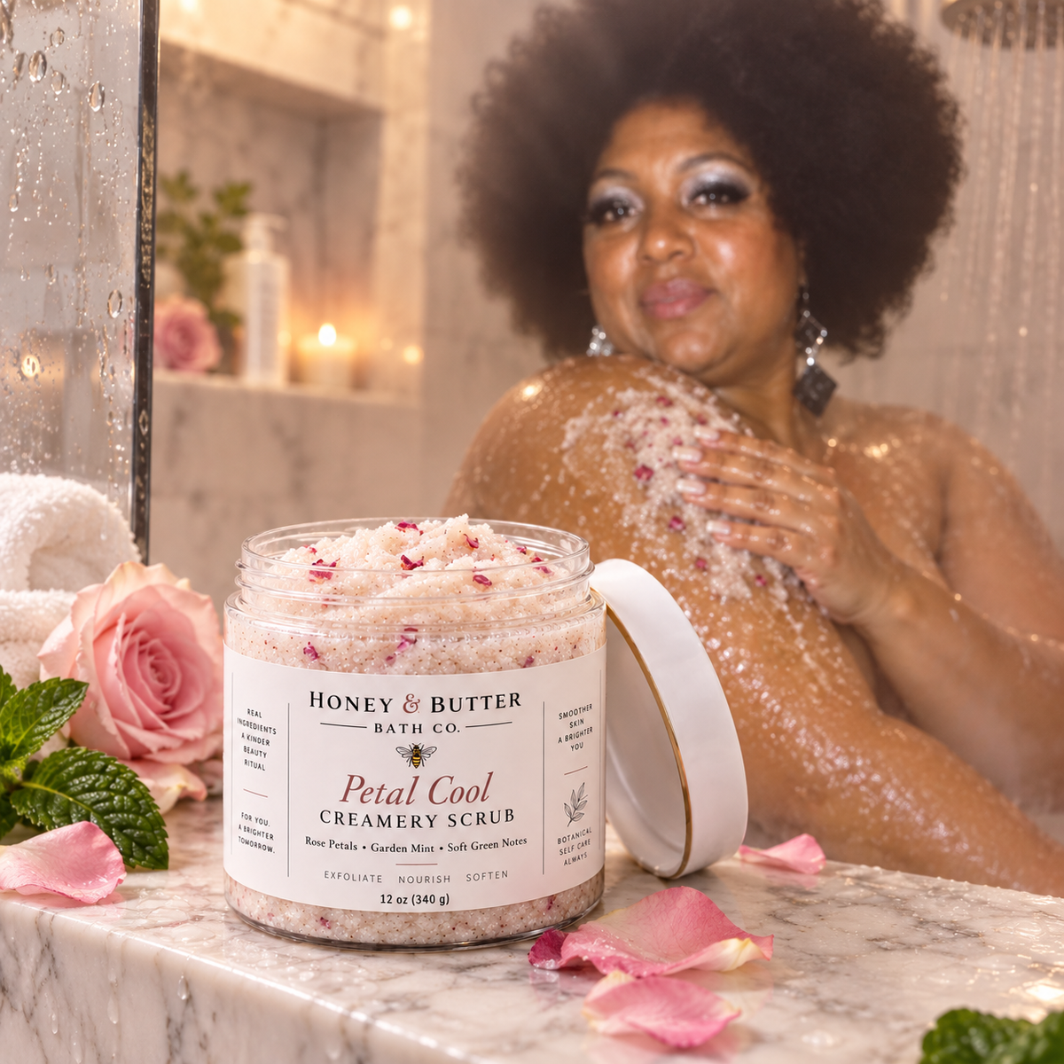 Petal Cool Sugar Scrub