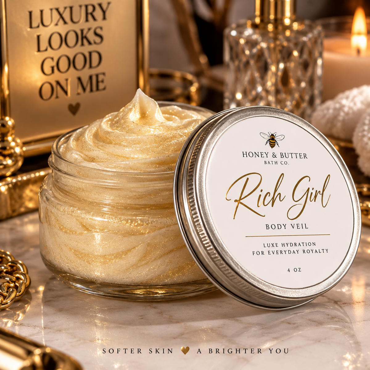 Rich Girl Body Veil ✨
