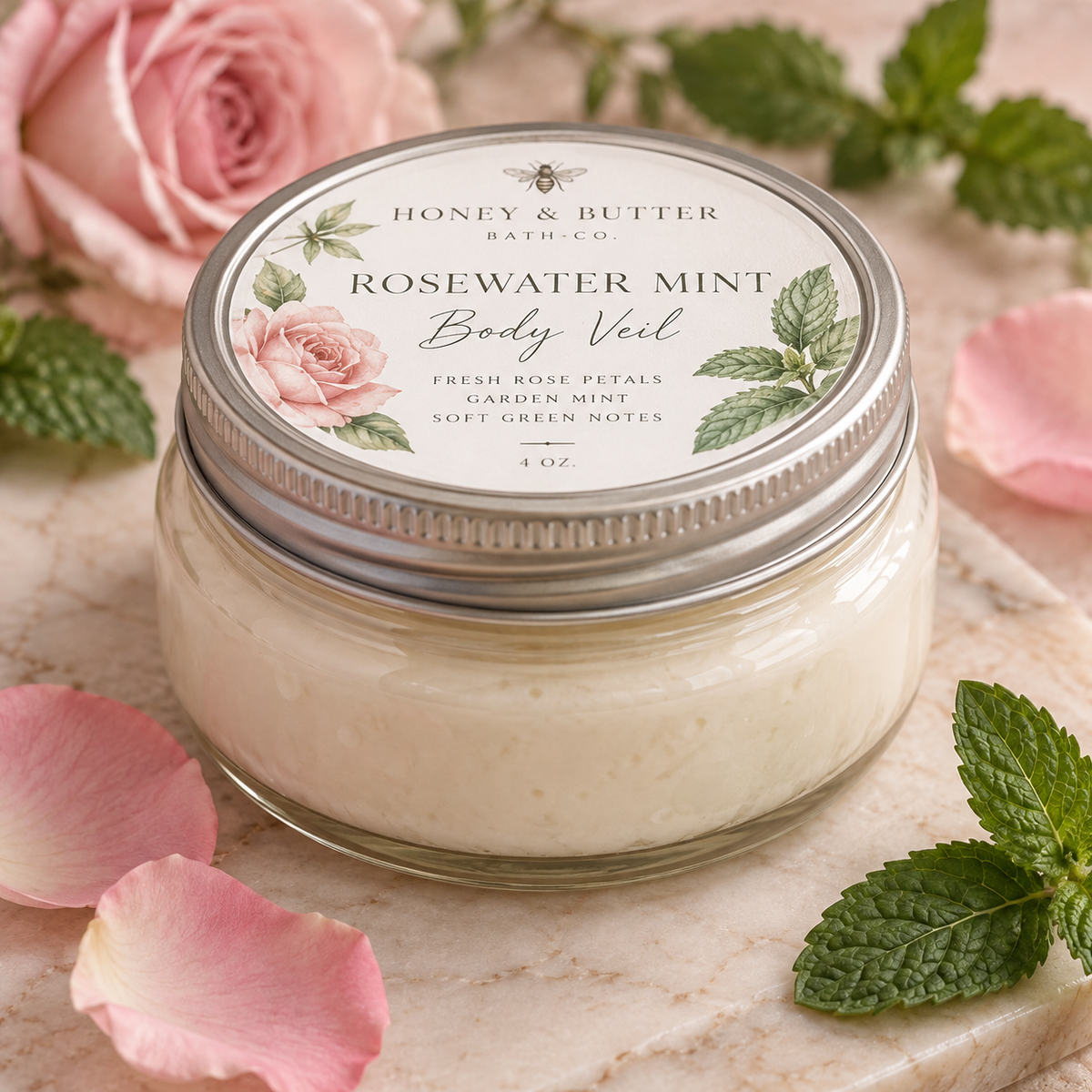 Rosewater Mint Body Veil